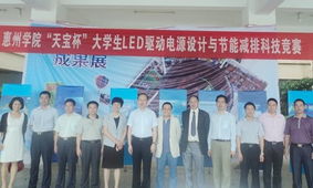 惠州學院首屆“天寶杯”大學生LED驅(qū)動電源設(shè)計及節(jié)能減排科技競賽圓滿閉幕